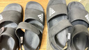 阿迪达斯 （adidas）童鞋露脚趾儿童凉鞋夏季款男童女童魔术贴软底小大童沙滩鞋GW0344 GW0344 黑 36.5 码/4uk/脚长22.5cm 实拍图
