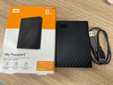 西部数据（WD）6TB 移动硬盘 USB3.0 My Passport随行版2.5英寸 黑 机械硬盘 笔记本电脑外接 大容量加密存储 实拍图