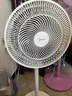 美的（Midea）【品质推荐】七叶轻音柔风电风扇/家用省电落地扇/台式电扇/广角摇头节能宿舍小型风扇 SAE35CA 实拍图