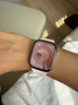 Apple/苹果 Watch Series 10智能手表蜂窝款46毫米玫瑰金色铝金属表壳淡桃粉色运动型表带S/M MWYM3CH/B 实拍图