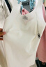 猫人莫代尔冰丝女士吊带背心女带胸垫免穿文胸宽肩带女内衣打底白色L 实拍图
