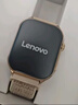 联想联想Lenovo智能手表Watch Fit轻薄大屏减脂血氧检测蓝牙通话穿戴男女多功能运动NFC离线收支付款 曜石金 实拍图
