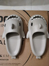 chikoku鲨鱼拖鞋男夏居家浴室厚底防滑情侣拖鞋女夏外穿 实拍图