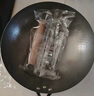 古臻匠炒菜不易粘无涂层精铁锅锤纹家用燃气灶电磁炉平底圆底炒锅已开锅 有耳款圆底 +锅盖 36cm 实拍图