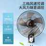 钻石牌【国家补贴】壁挂风扇壁扇挂壁电风扇家用墙壁工业商用摇头挂扇壁挂式扇叶风扇 16英寸机械升级款 实拍图