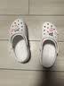 卡骆驰（CROCS）厚底云朵洞洞鞋户外休闲时尚一脚蹬沙滩鞋拖鞋 206750 206750-100 34 -35 实拍图