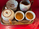 唐丰（TANGFENG） 鸡翅木小茶盘储水式黑檀茶台托盘旅行干泡功夫茶具实木茶台 鸡翅木小盛水茶盘 实拍图