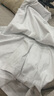 拇指白小T一代纯棉短袖T恤男女春夏休闲小白丅百搭打底衫 墨黑男款 2XL  实拍图