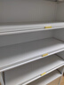 帅仕（shuaishi）厨房用具置物架落地多层餐边柜收纳碗柜家用橱柜微波炉烤箱储物柜 【升级特厚】白6层100长42深 实拍图