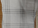 MUJI柔软洗棉被套套装 床单式/双人床用 灰色小格纹 学生宿舍儿童 实拍图