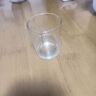 二两白酒杯描金带刻度家用高档酒具2两杯套装钢化玻璃杯啤酒杯子 2两刻度白酒杯(6只装) 实拍图