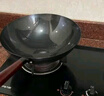 苏美冠章丘炒菜锅铁锅已开锅炒锅手工无涂层家用不粘锅燃气灶适用 精作款+(盖子铲子) 32cm 实拍图