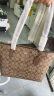 蔻驰（COACH）【品牌直供】女士大号托特包单肩手提包4455IME74 实拍图