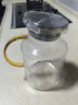 雅集 茶壶冷水壶凉水壶玻璃杯耐高温大容量家用办公柠檬果汁壶泡茶壶 实拍图