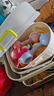 babycare婴幼儿手摇铃玩具0-1岁新生儿趣味安抚牙胶玩具牙胶摇铃艾格白 实拍图