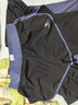 骆驼（CAMEL）弹力健身服女瑜伽运动训练两件套装 Y8S1QL8628-1 氧气蓝 XL 实拍图