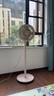 美的（Midea）【清新简约】家用定时空气循环扇摇头立式电风扇轻音节能落地扇宿舍桌面小型风扇空调伴侣FGA24TYR 实拍图