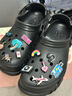 crocs卡骆驰蜗轮洞洞鞋|208776 黑色-001 43(270mm)  实拍图