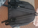 威纳登书包女小学初高中生电脑包校园百搭少女背包轻便简约日系双肩包 新款黑色（不带挂件） 实拍图