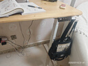 苏木源 [京仓24H闪发] 电动升降桌电脑电竞桌台式学习书桌实木办公桌子 【三节双电机】原木色 120*60CM【加厚30mm桌面】 实拍图