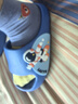 猪爸爸儿童拖鞋男童夏季居家室内浴室防滑2025新款中大童男宝宝凉鞋蓝20 实拍图