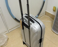 新秀丽（Samsonite）经典贝壳拉杆箱男女超轻盈旅行行李箱升级版 白色 CS2 20英寸 可扩展 实拍图