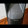 美的（Midea）【风随温变】母婴级变频轻音无叶风扇/智能感温电风扇/家用遥控落地扇/摇头定时塔扇 AMS150G-ZR 实拍图