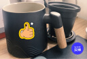 京东京造茶杯便携式黑陶茶泡茶壶茶杯功夫茶具办公杯随身茶壶容量400ml 实拍图