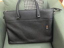 七匹狼公文包商务男士头层牛皮手提包14英寸笔记本电脑包节日礼物文件包 实拍图