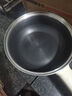 牧利派 304不锈钢蜂窝电炒锅炒菜不粘锅多功能家用电煮锅多用途锅蒸煮煎炒炖一体大功率爆炒电蒸锅电火锅 象牙白- 配1.5米加长电线 送锅铲 304不锈钢【机械款】3.5L +1蒸笼 1-3人 实拍图