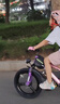 偶森儿童骑行手套运动防滑单杠攀岩攀爬户外自行车轮滑男女童半指手套 实拍图