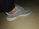 回力男鞋男士运动鞋2025秋冬季新款小白鞋软底跑步休闲鞋子 浅灰 42 实拍图
