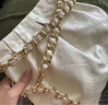 CHARLES&KEITH子母链条大容量流浪包托特包单肩斜挎包女包生日礼CK2-40671449 Black黑色 L 实拍图