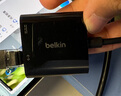 贝尔金（BELKIN）扩展坞 网线口拓展 苹果笔记本电脑网线转接 一分二转换接口 60W供电 车载扩展坞 INC019 实拍图