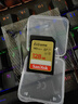 闪迪（SanDisk）128GB SD内存卡 4K V30 U3 C10 相机存储卡 读速180MB/s 写速90MB/s 高速连拍 微单/单反相机 实拍图