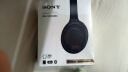 索尼（SONY） WH-1000XM4 头戴式耳机 无线蓝牙主动降噪耳机 手机电脑笔记本网课游戏适用耳麦礼物送男女友学生 黑色 实拍图