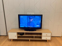 宜造（YIZAO）电视柜落地2024最新款小户型家用现代简约客厅电视柜茶几组合柜 田园橡木色+暖白色140cm 实拍图
