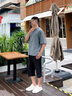 主意范胖子大码七分裤子男冰丝短裤夏季休闲裤宽松运动速干加肥加大码裤 HK20172黑色 XL 125-145斤 实拍图