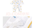 英氏（YEEHOO）婴儿衣服5A抗菌哈衣新生儿纯棉乳木果四季连体衣爬服 实拍图