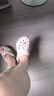 crocs卡骆驰厚底云朵洞洞鞋户外|206750 石英粉-6UR 37/38(240mm)  实拍图