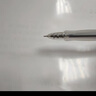 得力（deli）财务专用速干按动中性笔 0.35mm全针管黑色12支/盒SA130 实拍图