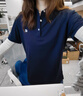 以羽高端冰丝polo衫定制印logo企业文化员工衣纯棉短袖领导工作服订制 定制找客服-采用美国亨斯迈染料 3XL 实拍图