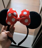 迪士尼（Disney）毛绒玩具正版发饰卡通女孩扮装饰品米奇老鼠生日礼物 米妮发箍 实拍图