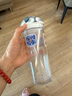 特百惠（Tupperware）晶彩400ML塑料杯男女士学生夏季运动水杯子户外便携大容量 珍珠白 实拍图
