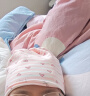 棉之润月子帽孕妇帽秋冬透气睡眠帽产妇防风月子头巾多功能粉色爱心款 实拍图