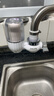 奥克斯（AUX）净水器家用水龙头过滤器自来水直饮滤水器前置超滤厨房通用T3 1机4芯(可清洗/加粗陶瓷滤芯) 实拍图