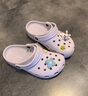 CROCS卡骆驰檀健次同款经典洞洞鞋男沙滩鞋户外沙滩包头拖鞋女鞋|10001 淡紫色-530 37 /38(230mm) 实拍图