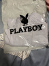 花花公子（PLAYBOY）长袖衬衫男春秋季男士衬衣男条纹商务休闲绅士外套 白条 XL 实拍图