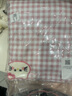 恩兴ins水洗棉床上四件套秋冬毛巾绣床品床单被套学生宿舍三件套床笠4 粉格猫咪-亲肤水洗棉毛巾绣 1.8m床 床单款 四件套-被套200*230 实拍图