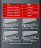 宜甜桌牌台卡亚克力三角桌签牌台牌名字牌姓名桌牌席卡桌签三角立牌展示牌v型会议座位牌透明水牌 【热卖款】200*100mm/10个 实拍图
